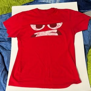 “Inside Out” Anger shirt women’s large